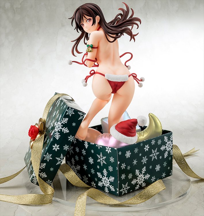 Rent A Girlfriend - 1/6 Mizuhara Chizuru In A Santa Claus Bikini PVC Figure