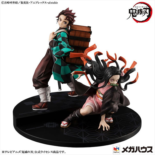 Demon Slayer - Tanjiro and Nezuko Precious G.E.M Figure