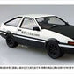 Initial D - 1/24 Fujiwara Takumi Toyota AE86 Trueno Project-d Ver. Model Kit