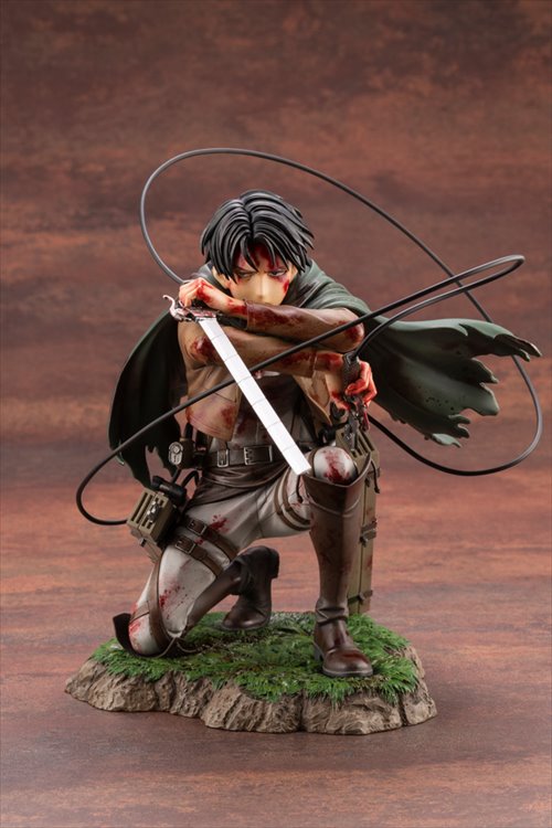 Attack On Titan - Levi Fortitude Ver. Artfx J PVC Figure