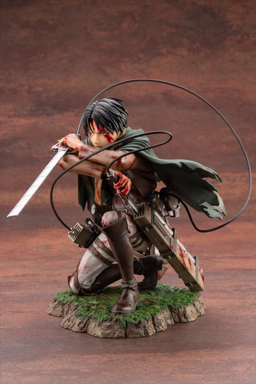 Attack On Titan - Levi Fortitude Ver. Artfx J PVC Figure