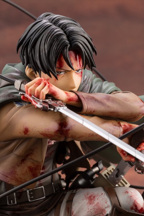 Attack On Titan - Levi Fortitude Ver. Artfx J PVC Figure