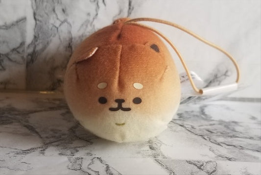 Isutoken Bread Dog - 8cm Plush Happy Ver.