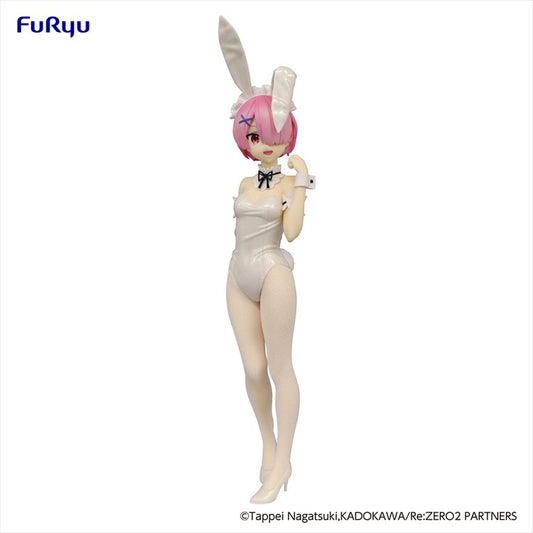 Re:Zero - Ram White Pearl Color Ver. Bicute Bunnies Figure