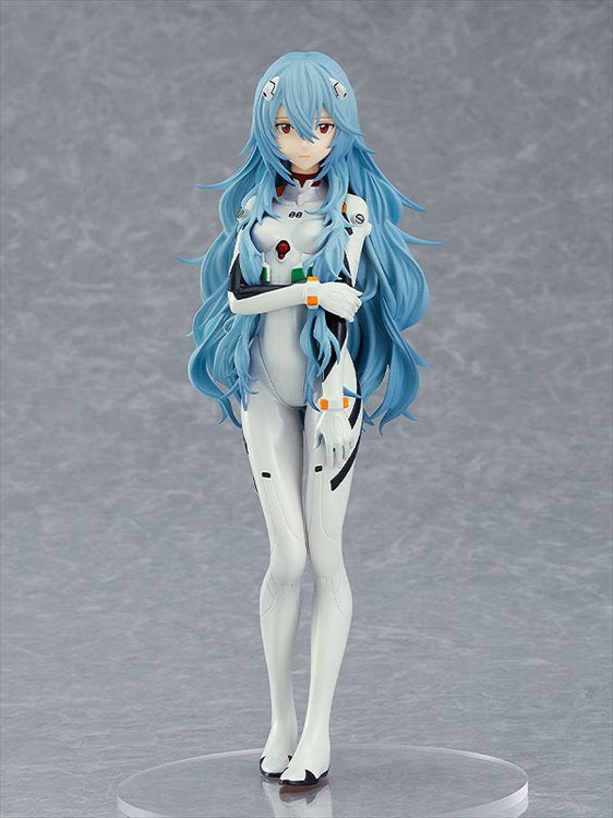 Rebuild Of Evangelion -Rei Ayanami Long Hair Ver.  Pop Up Parade PVC Figure