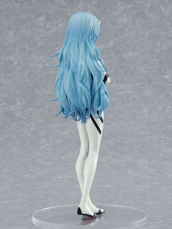 Rebuild Of Evangelion -Rei Ayanami Long Hair Ver.  Pop Up Parade PVC Figure