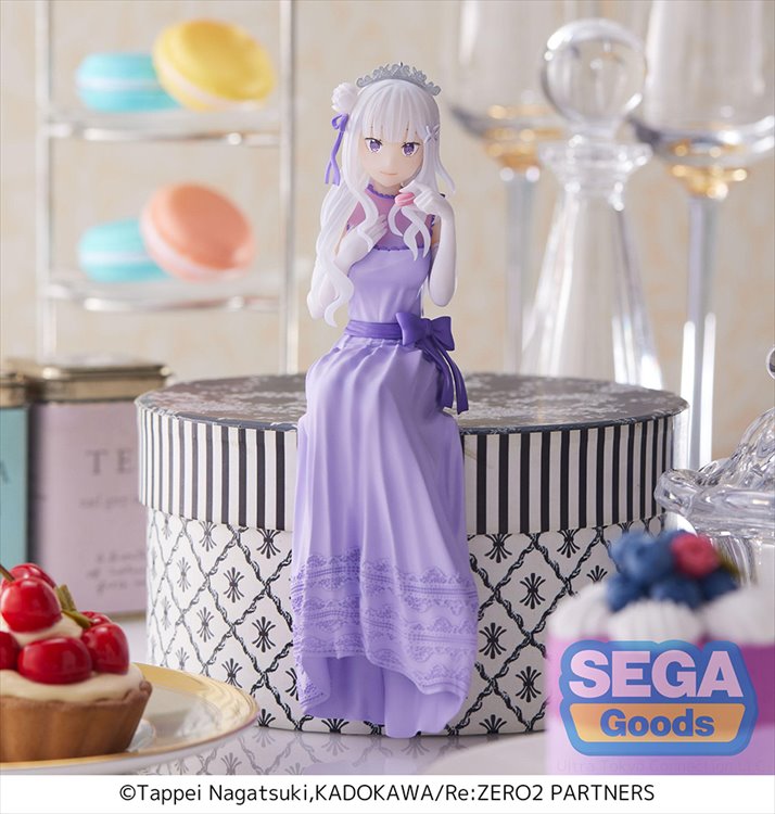 Re:Zero - Emilia Dressed-up Party Ver. PM Perching Figure