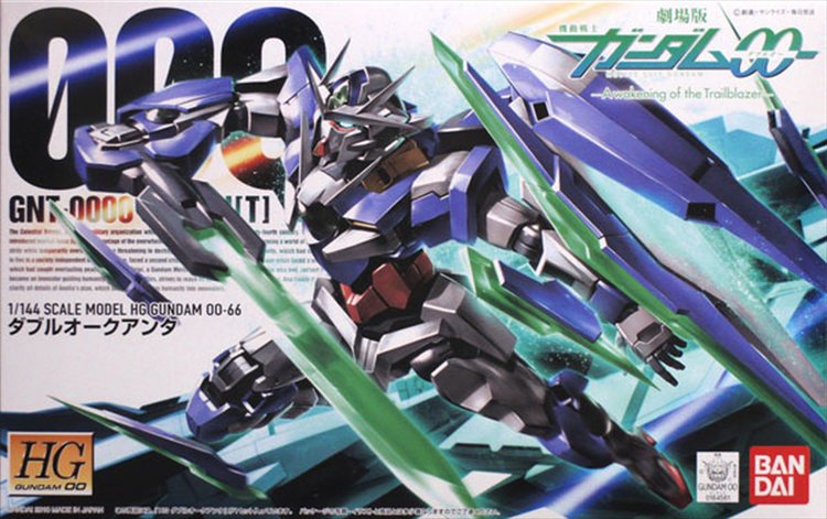 Gundam 00 - 1/144 HG GNT-0000 OOQ Quant 00-66 Gundam Model Kit