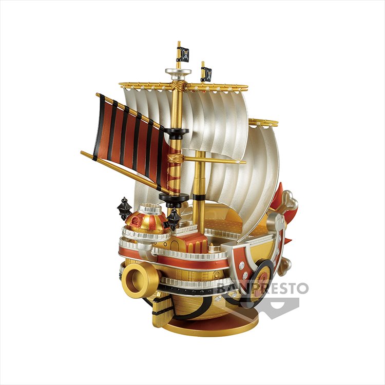 One Piece - Thousand Sunny Mega World Collectable Gold Color Prize Figure