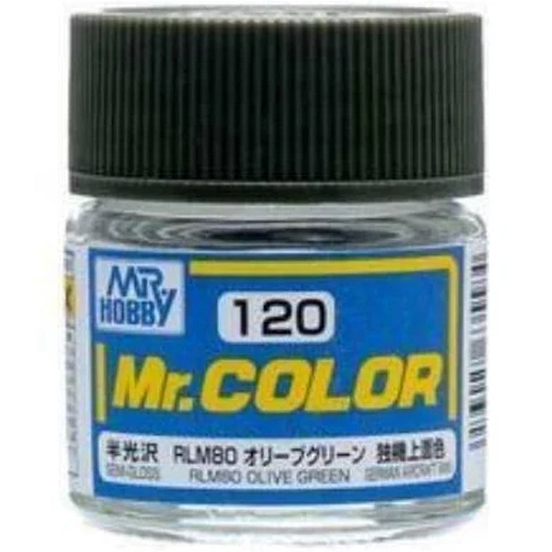 Mr Color - C120 Semi Gloss RLM80 Olive Green 10ml