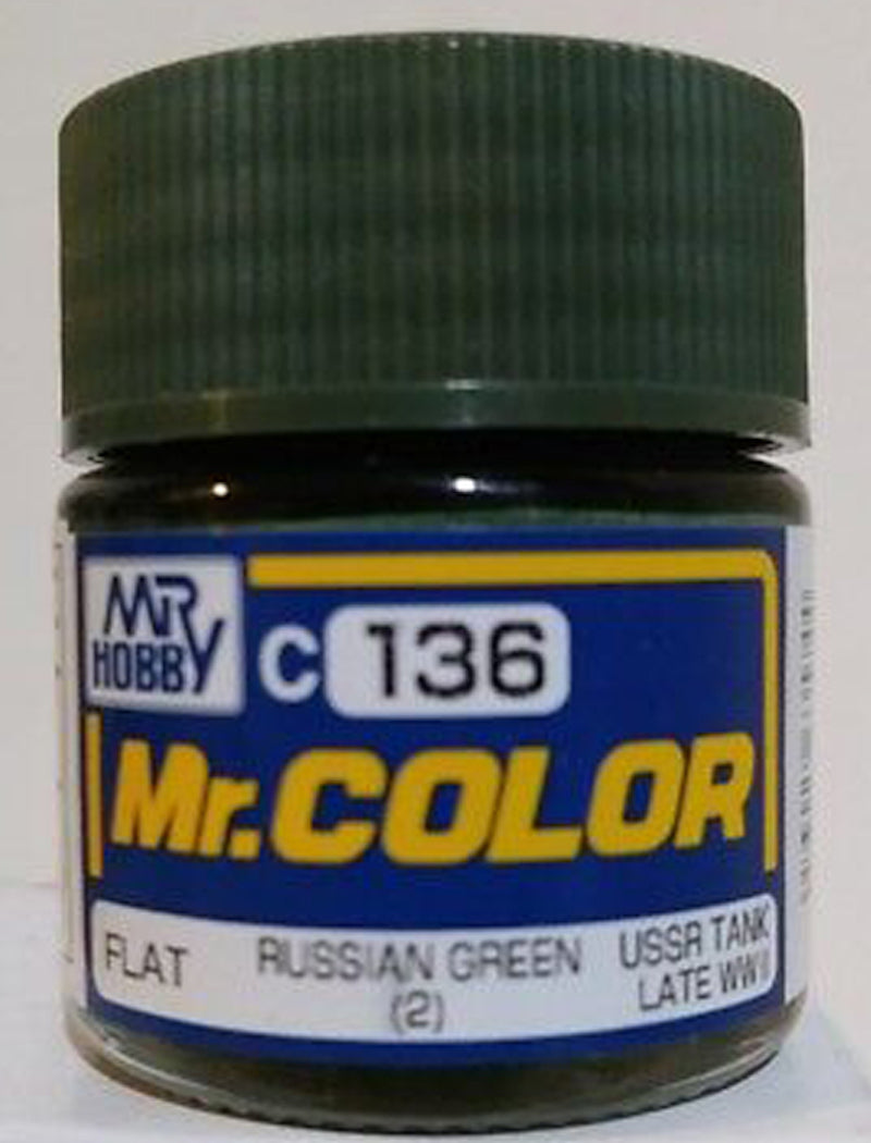 Mr Color - C136 Flat Russian Green (2) 10ml