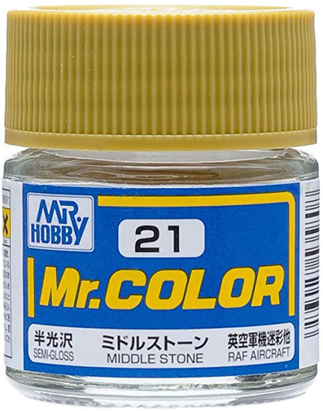 Mr Color - C21 Semi-Gloss Middle Stone 10ml