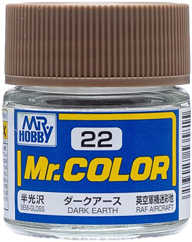 Mr Color - C22 Semi-Gloss Dark Earth 10ml