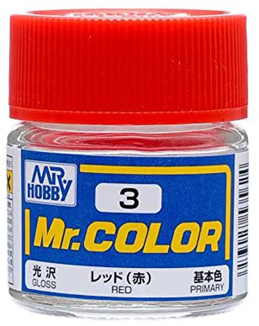 Mr Color - C3 Gloss Red 10ml Bottle
