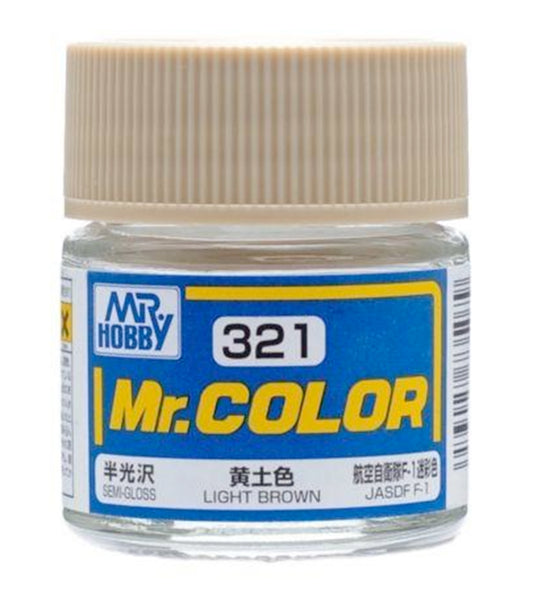 Mr Color - C321 Semi Gloss Light Brown 10ml