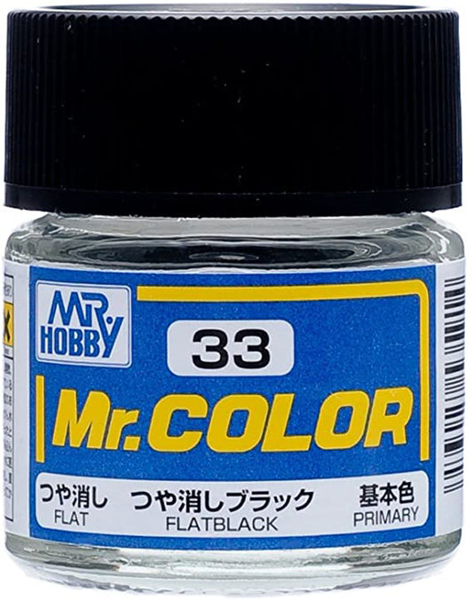 Mr Color - C33 Flat Black 10ml