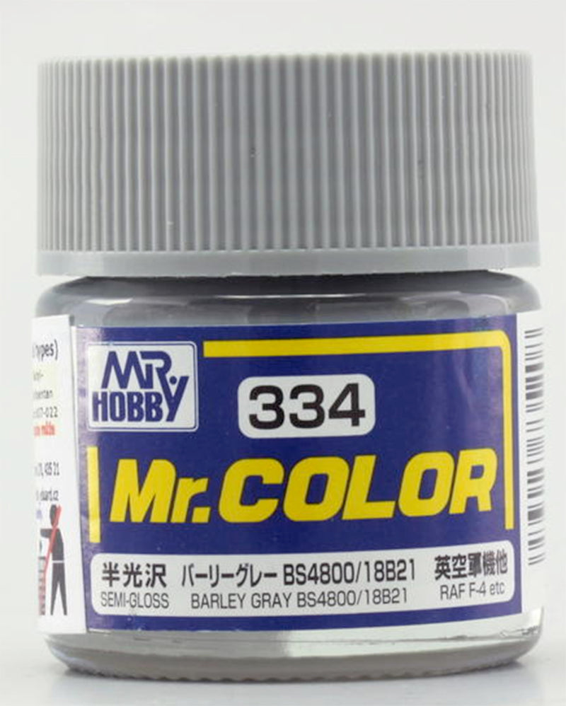Mr Color - C334 Semi Gloss Barley Gray BS4800 18B21 10ml