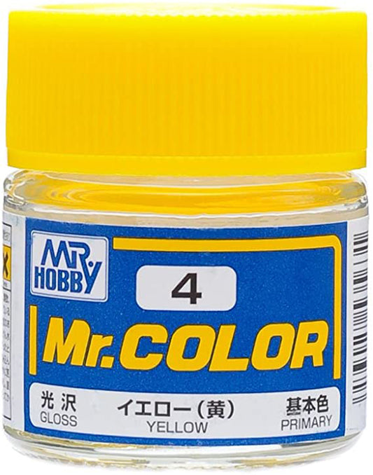Mr Color - C4 Gloss Yellow 10ml Bottle