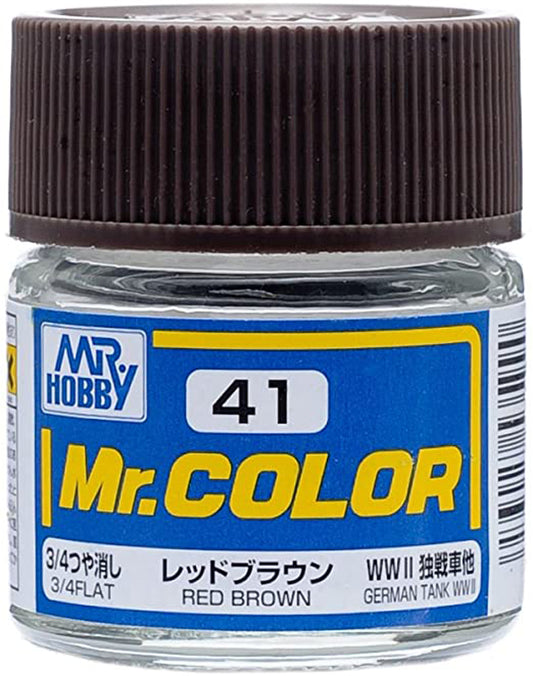 Mr Color - C41 Flat Red Brown 10ml