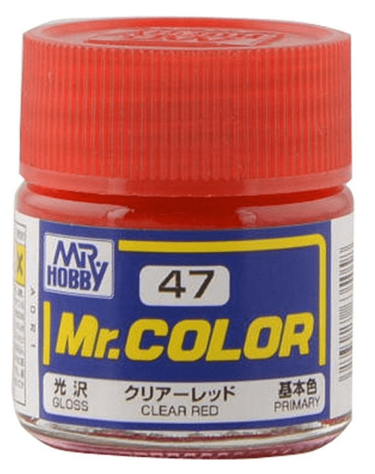 Mr Color - C47 Gloss Clear Red 10ml
