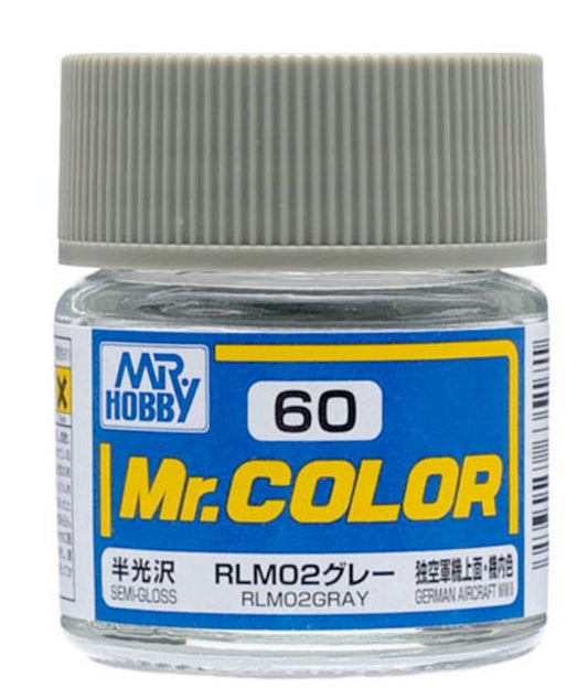 Mr Color - C60 Semi Gloss RLM02 Gray 10ml