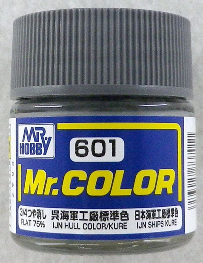 Mr Color - C601 75% Flat IJN Hull Gray Color Kure 10ml