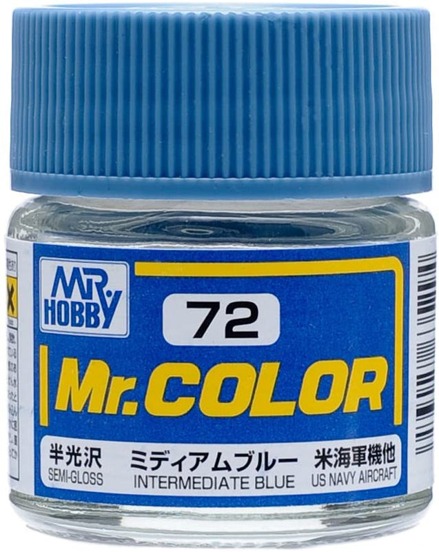 Mr Color - C72 Semi Gloss Intermediate Blue 10ml
