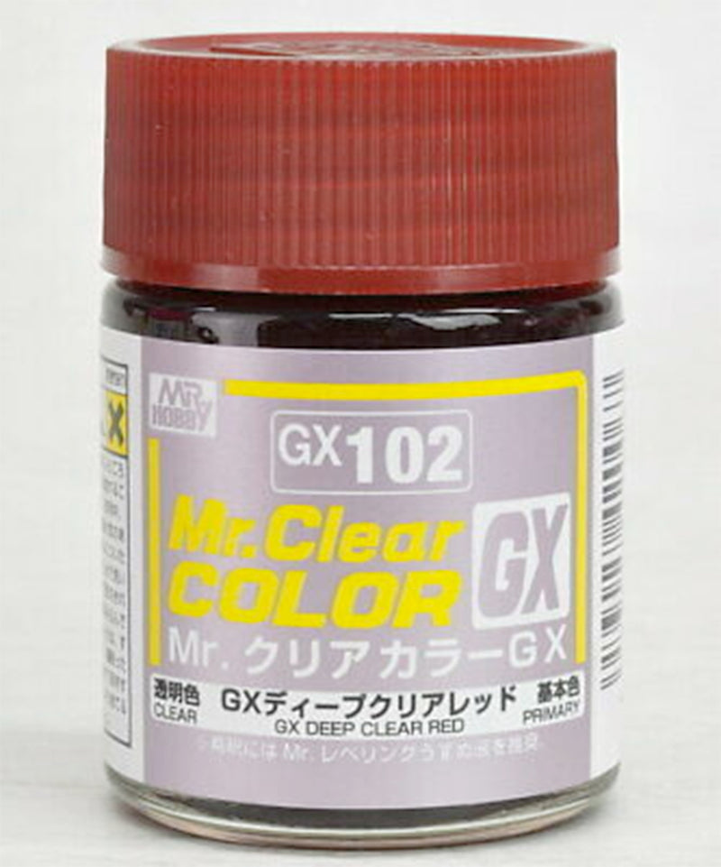 Mr Color - GX102 Clear Deep Red 18ml