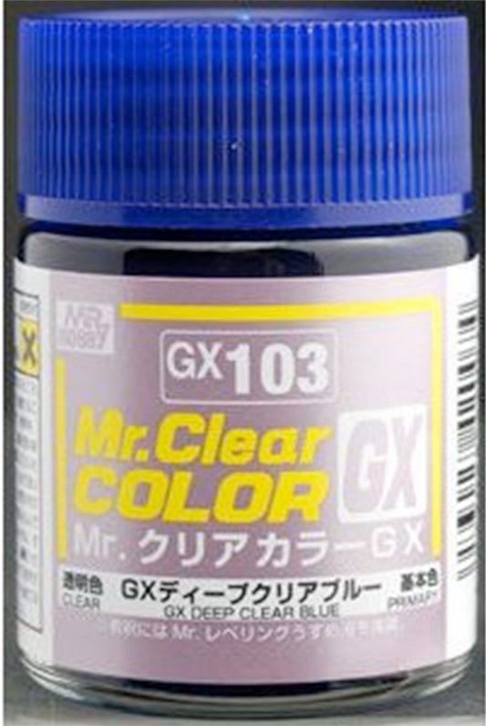 Mr Color - GX103 Clear Deep Blue 18ml