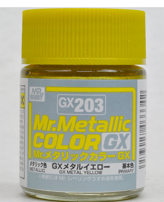 Mr Color - GX203 Metallic Yellow 18ml