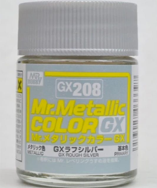 Mr Color - GX208 Metallic Rough Silver 18ml