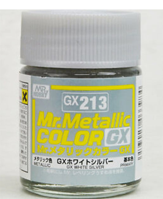 Mr Color - GX213 Metallic White Silver 18ml