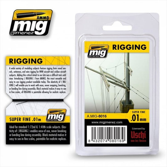 Ammo Mig - Rigging Super Fine 0.01mm