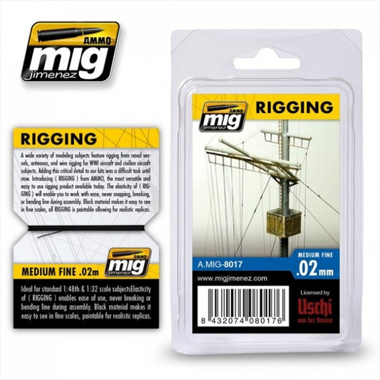 Ammo Mig - Rigging Super Fine 0.02mm