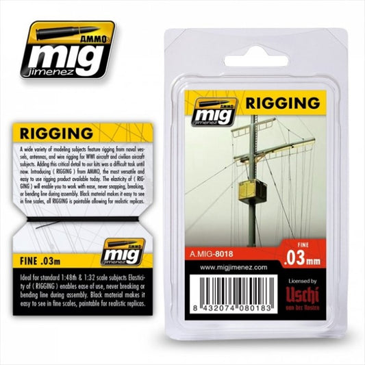 Ammo Mig - Rigging Super Fine 0.03mm