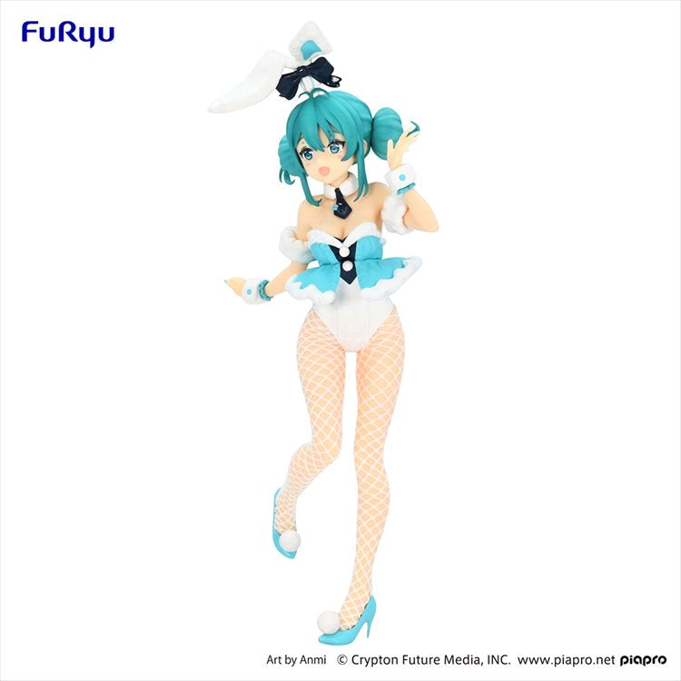 Vocaloid - Hatsune Miku White Rabbit Ver. Bicute Bunnies Figure