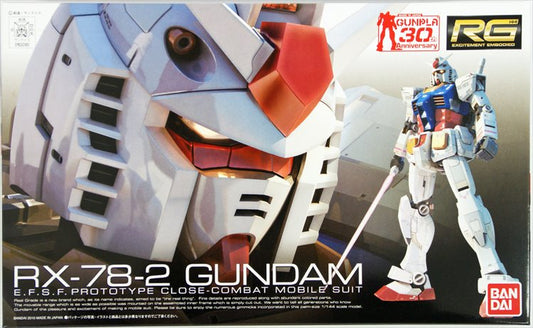 Gundam - 1/144 RG RX-78-2 Gundam Model Kit