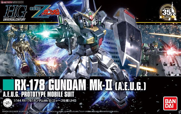 Gundam - 1/144 HGUC Mk-II AEUG Gundam Model Kit