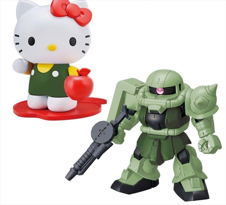 Gundam - Hello Kitty SD MS-06 Zaku II Model Kit