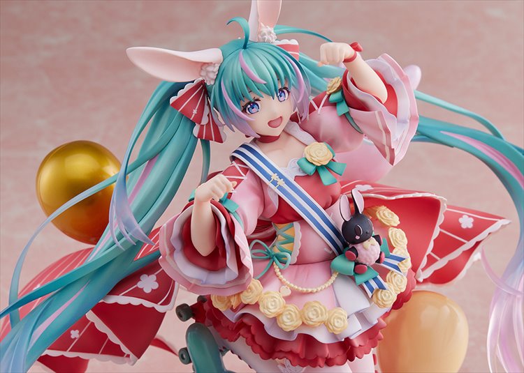 Vocaloid - 1/7 Hatsune Miku Birthday 2021 Pretty Rabbit Ver. PVC Figure