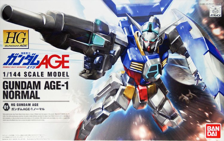 Gundam AGE - 1/144 HG AGE-1 Normal Model Kit