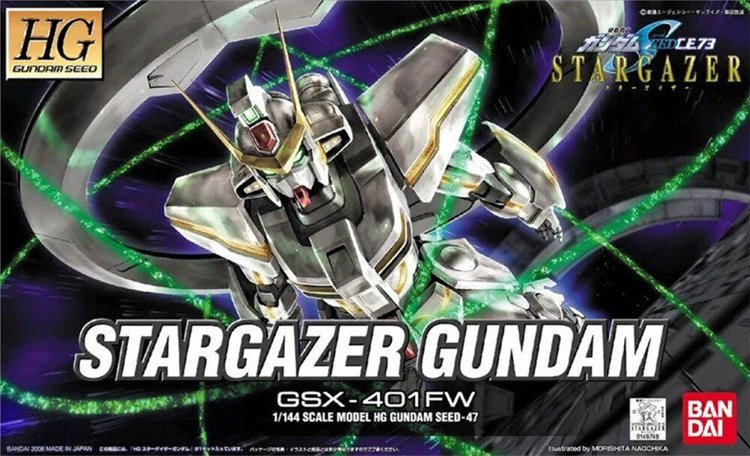 Gundam Seed - 1/144 HG GSX-401FW Stargazer Gundam Model Kit