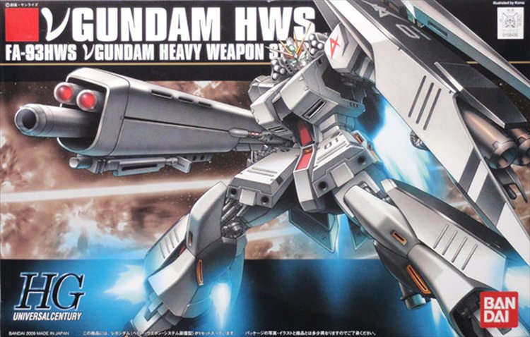 Gundam - 1/144 HGUC Nu Gundam Heavy Weapon System Equipment Type Model Kit