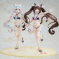 Nekopara - 1/7 Chocola & Vanilla Maid Swimsuit Ver. Kadokawa Special Set PVC Figure