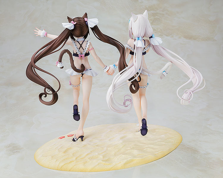 Nekopara - 1/7 Chocola & Vanilla Maid Swimsuit Ver. Kadokawa Special Set PVC Figure