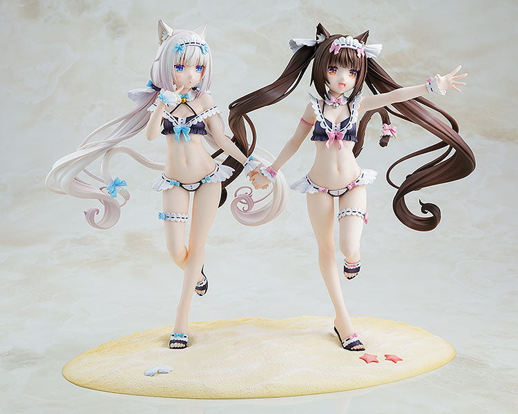 Nekopara - 1/7 Chocola & Vanilla Maid Swimsuit Ver. Kadokawa Special Set PVC Figure