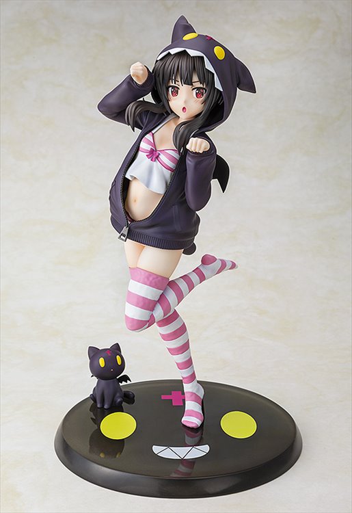 Konosuba - 1/7 Megumin Hoodielook Chomusuke Ver. Figure