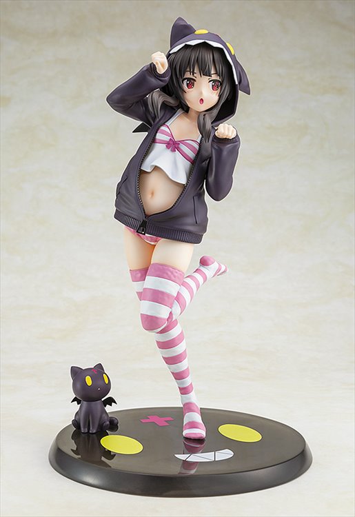 Konosuba - 1/7 Megumin Hoodielook Chomusuke Ver. Figure