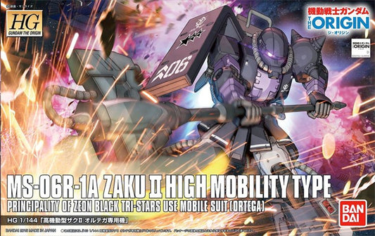 Gundam Origin - 1/144 HG High Mobility Type Zaku II Ortega Custom