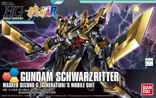 Gundam - 1/144 HGBF Gundam Schwarzs Ritter